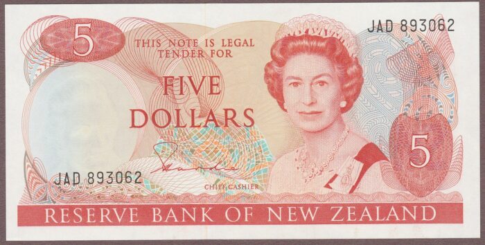 New Zealand B118a/P171a Hardie UNC