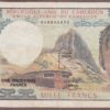 Cameroon B402a/P16a VF (sm tear)
