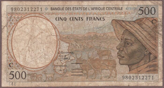 Central African States (Congo) B101Ce/P101Ce VG