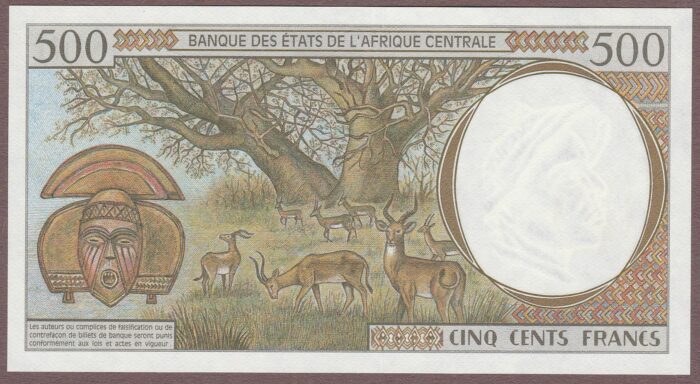 Central African States (Congo) B101Lb/P401Lb UNC - Image 2