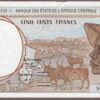Central African States (Chad) B101Pd/P601Pd Unc- (sm tear)