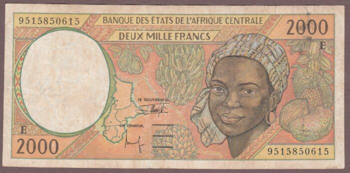 Central African States (Cameroon) B103Ec/P203Ec aFine