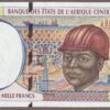 Central African States (Central African Republic) B104Fc/P304Fc Unc-