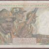 French West Africa 2-10-1951 B125h/P41 VF-XF (tears, graffiti) - Image 2