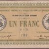 Ivory Coast 1917 B102c/P2b AU-Unc