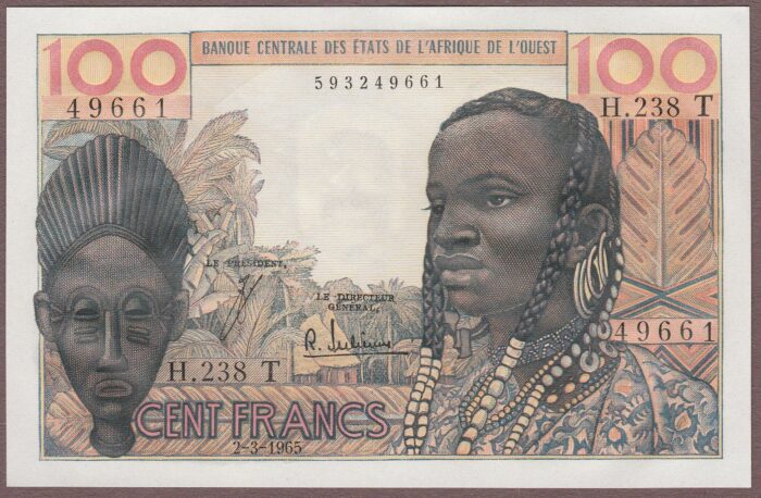 West African States (Togo) B106Te/P801Te UNC