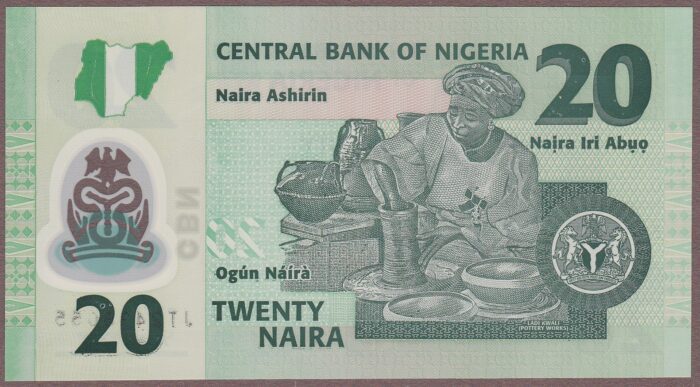 Nigeria B232x/P34r 2022 UNC - Image 2