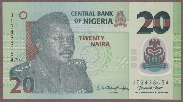 Nigeria B232x/P34r 2022 UNC