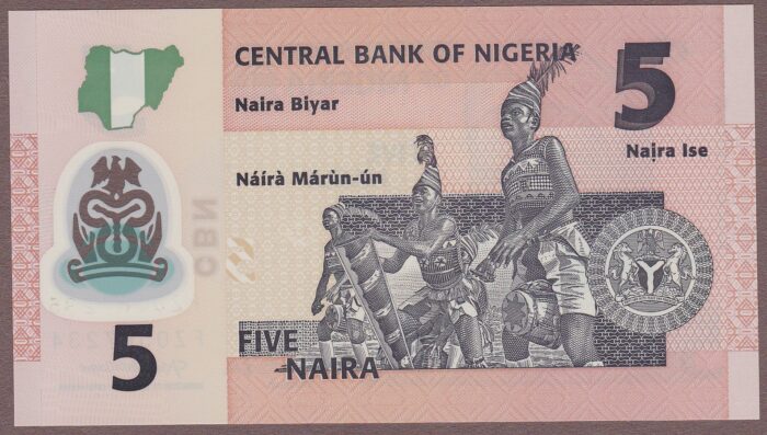 Nigeria B234n/P38m 2022 UNC - Image 2