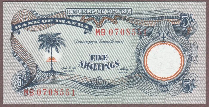 Biafra B103a/P3 UNC