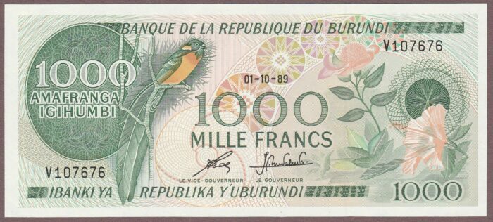 Burundi 1989 B220k/P31d UNC