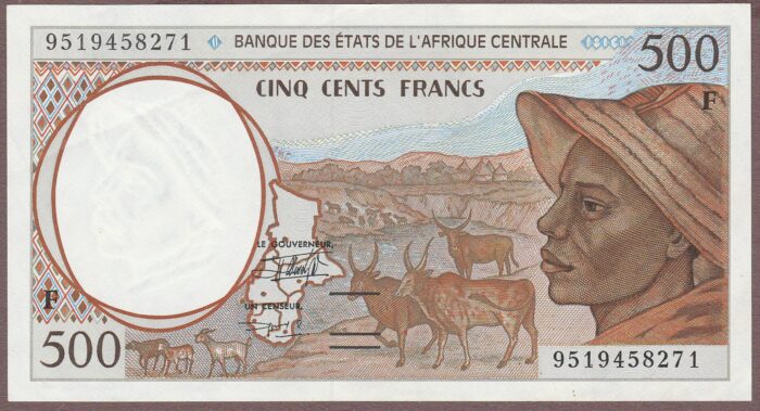 Central African States (Central African Republic) B101Fc/P301Fc AU