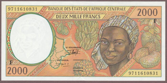 Central African States (Central African Republic) B103Fd/P303Fd XF-AU