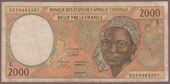 Central African States (Gabon) B103Lh/P403Lh aFine