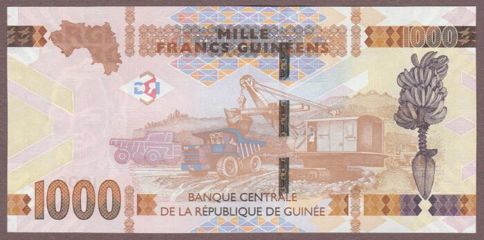 Guinea 2022 B339d/P48d UNC - Image 2