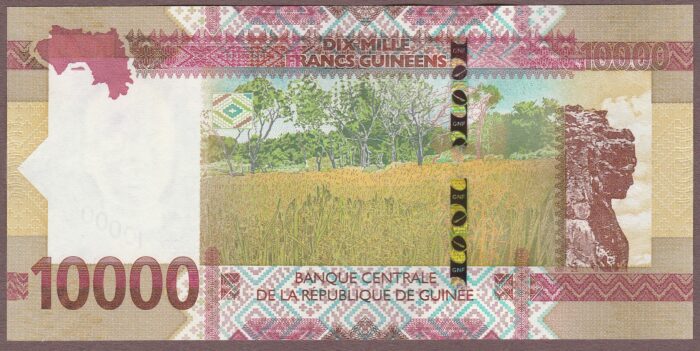 Guinea 2022 B343c/P53c UNC - Image 2