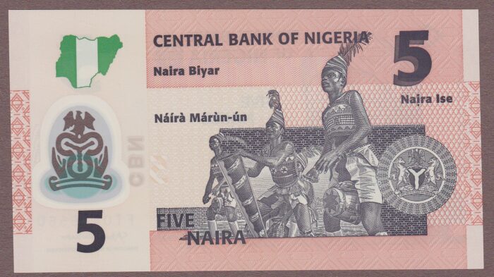 Nigeria B234m/P38l 2021 UNC - Image 2