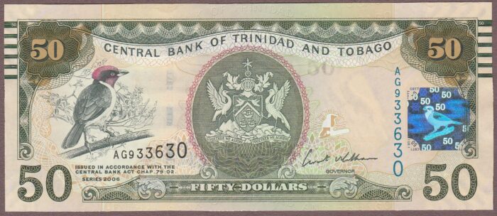 Trinidad & Tobago 2006 B232a/P50 UNC