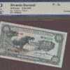 Rwanda-Burundi B102b/P2 XF WBG-45 TOP